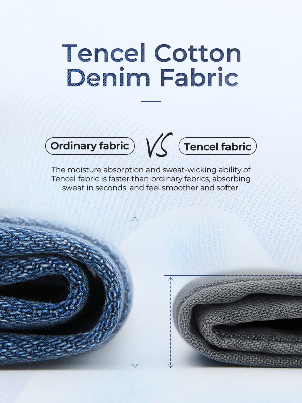 EMMIOL Men's Retro Wash Straight Leg 26°C/78°F Air Jeans-5