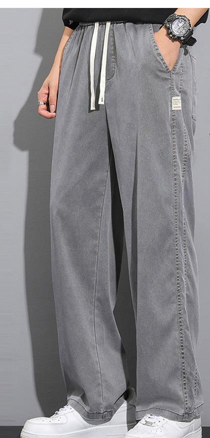 EMMIOL Men's Retro Wash Straight Leg 26°C/78°F Air Jeans-1