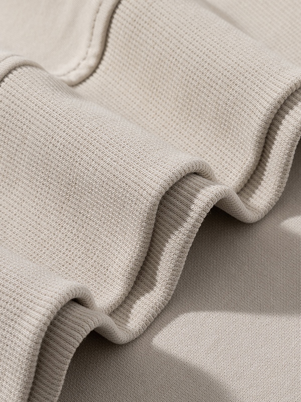 Men’s Solid Color Comfort Cotton Crew Neck Sweatshirt-5