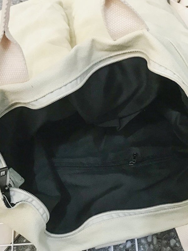 Vintage Large Canvas Backpack-4