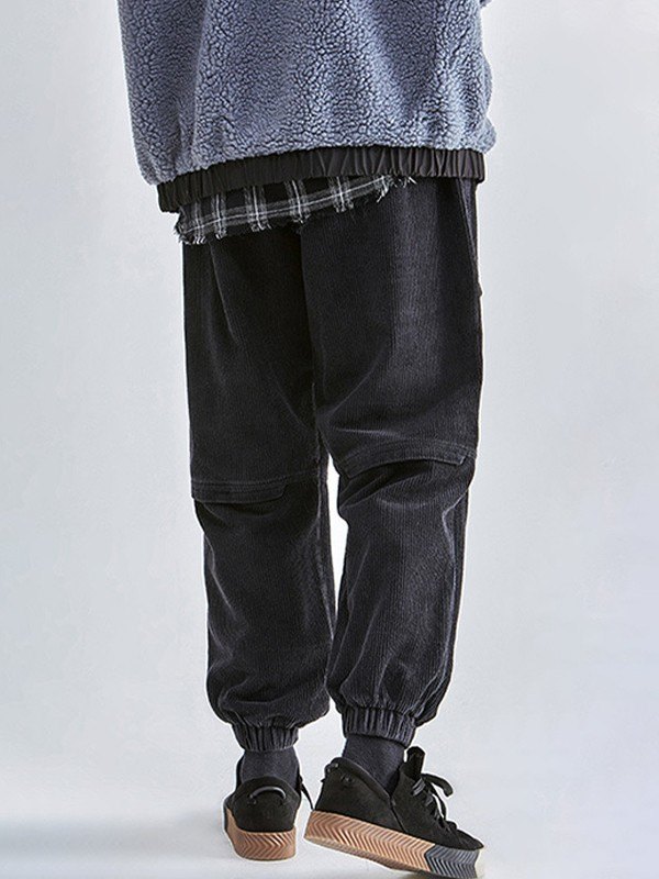 Men's Vintage Pocket Corduroy Jogger Pants-3