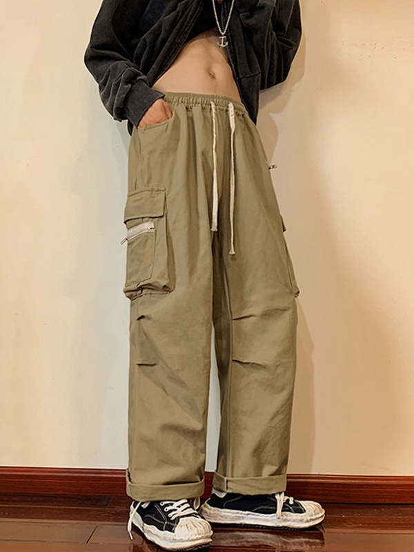 Men's Pocket Patch Skate Cargo Pants-3